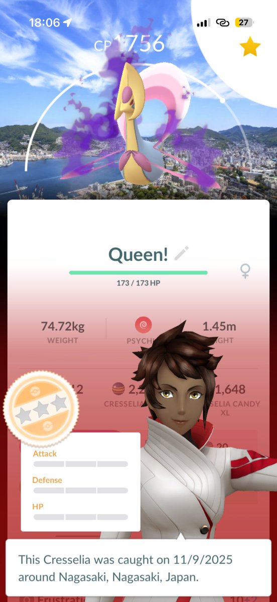 laughwind's tweet image. That should be the rarest pokemon I ever got…