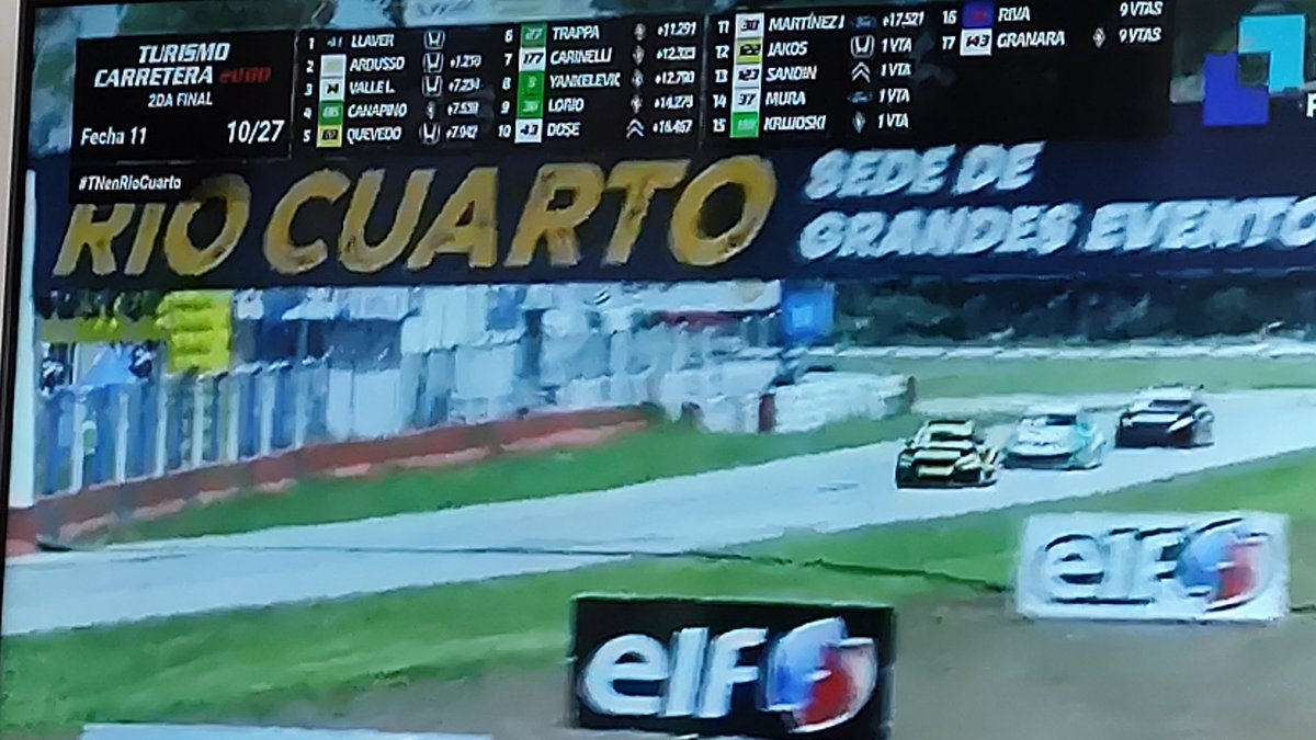 Arrancando el domingo..Linda final del Turismo Carretera 2000