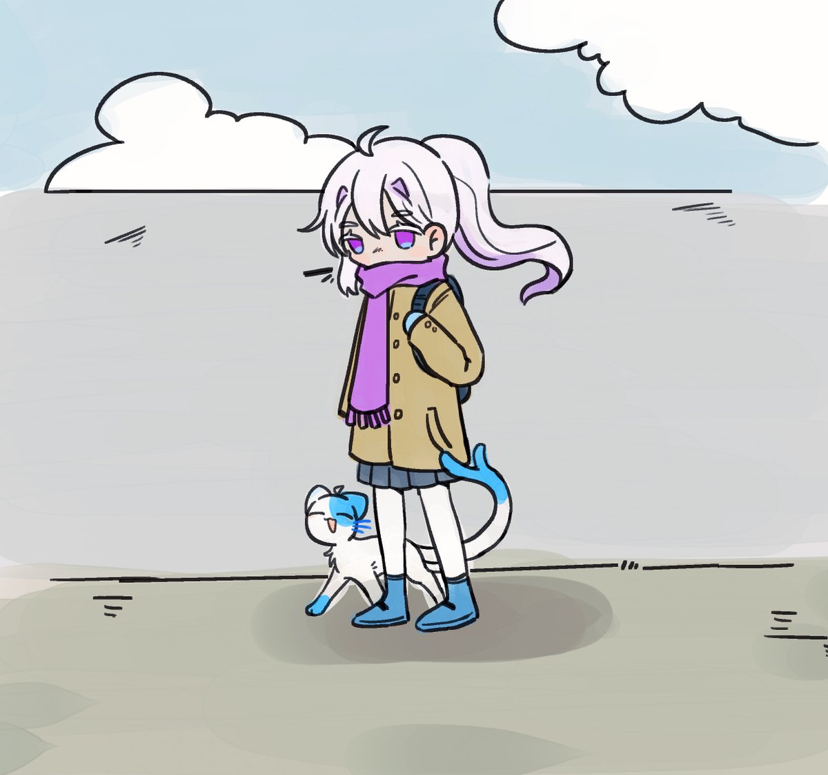 #아이네 #고세구

이른 등굣길