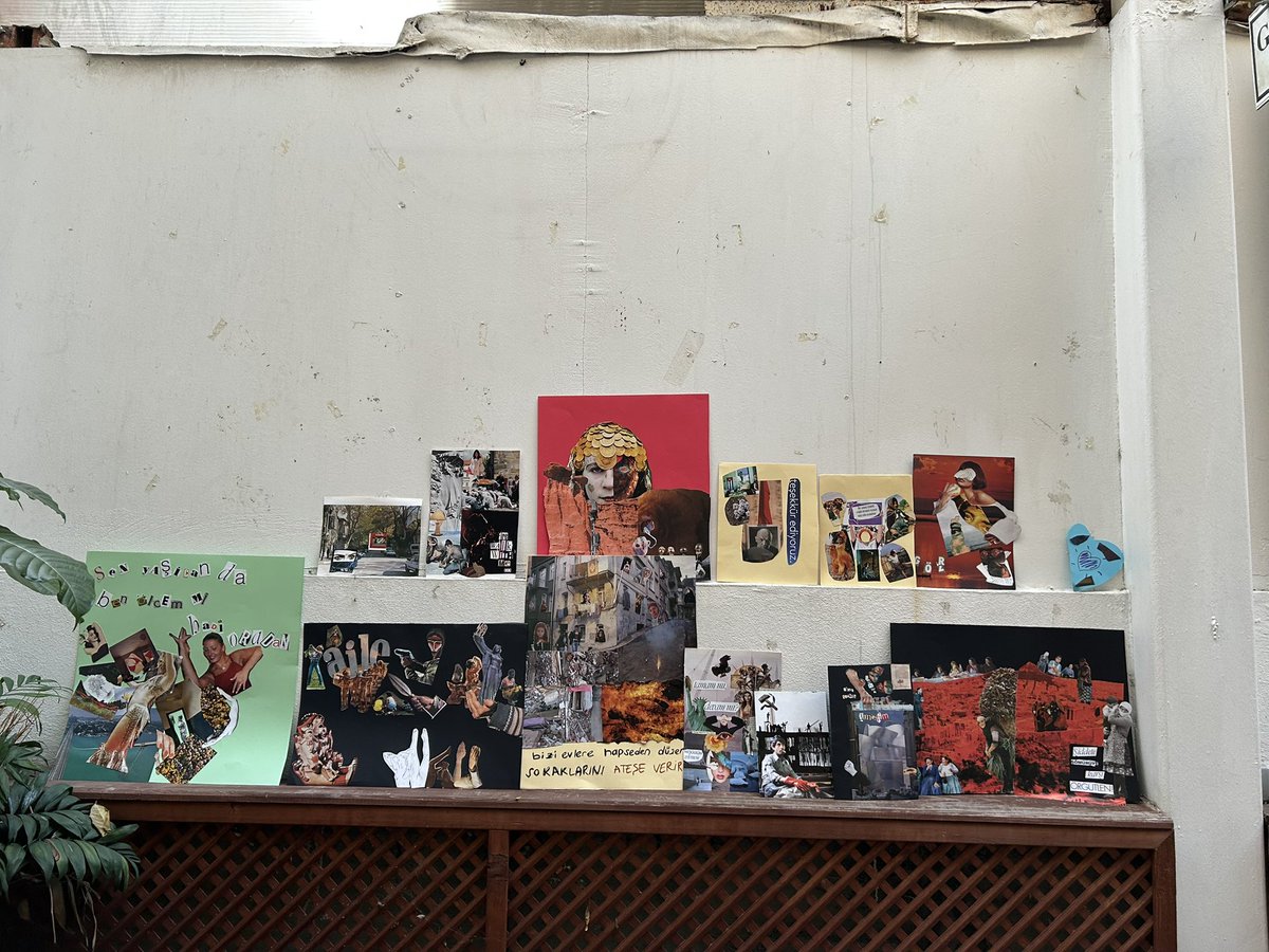 📍Kadıköy

Kolaj atölyemizden eserlerimiz 🖼️🎨

25 Kasım’ı konuşmaya, mücadeleyi büyütmeye, etkinliklerimize ve bir araya gelmeye devam edeceğiz!