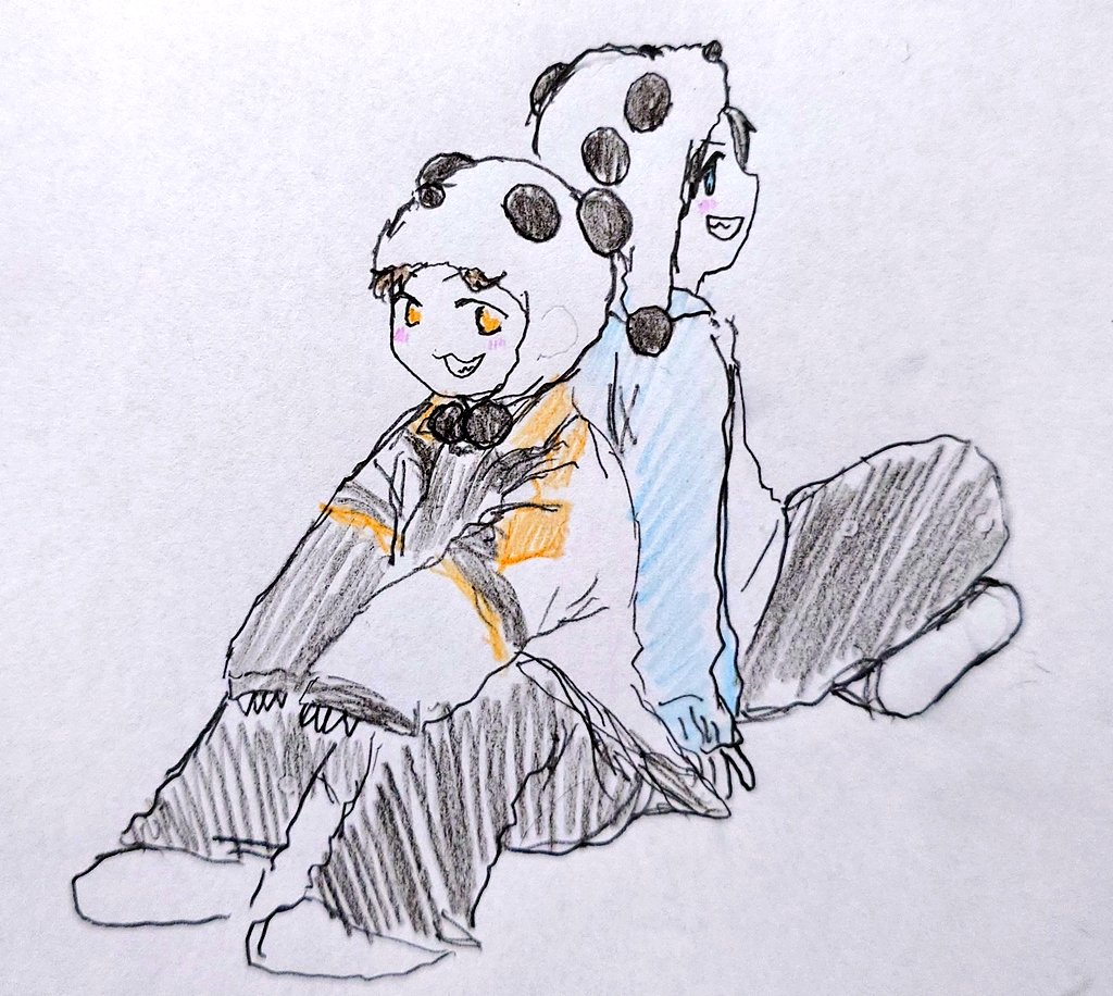 🐼よち可愛いね！
(落書きはイメージです)
このコンテンツはファンメイドコンテンツです。ファンメイドコンテンツポリシーのもと制作されています。