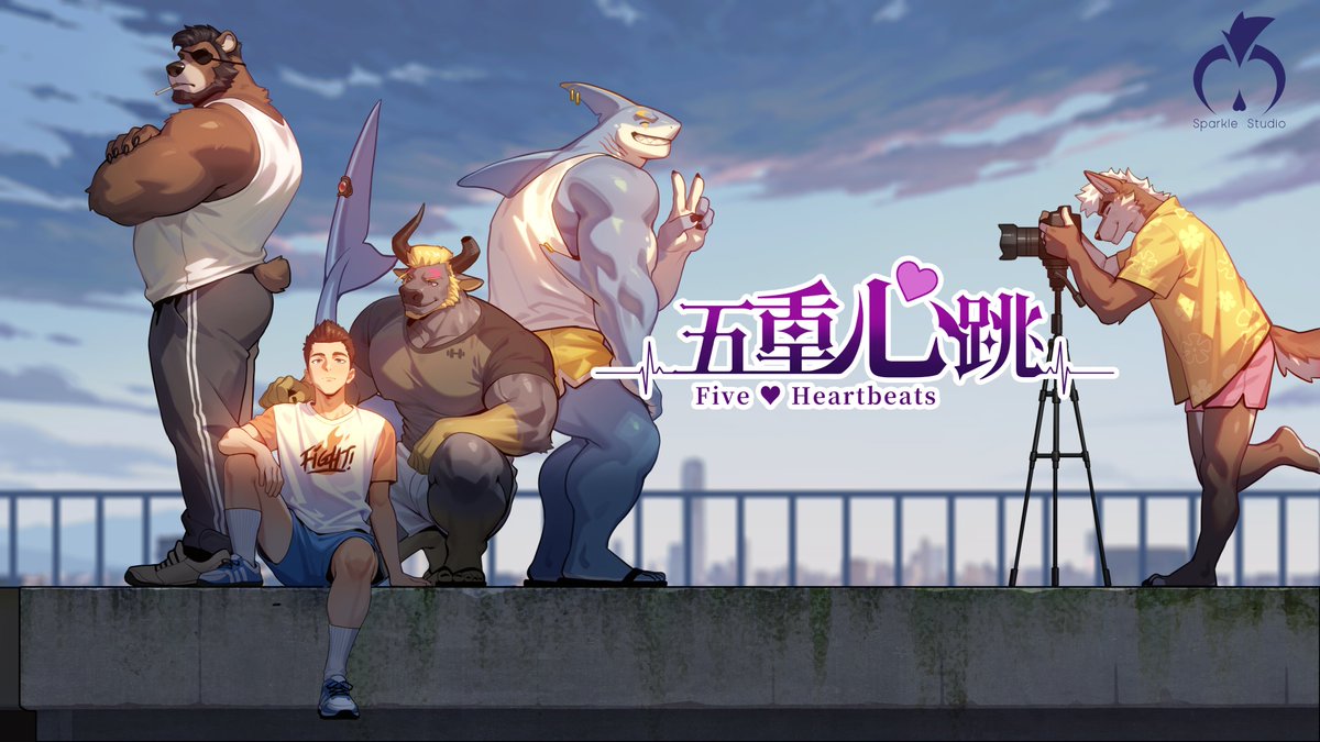 Five Heartbeats is a FVN that immerses you in urban romance. You will play a young male who has just moved in. With the daily lives of the five main characters as the core. The free DEMO is about to be released on Steam, supporting English! Stay tuned!