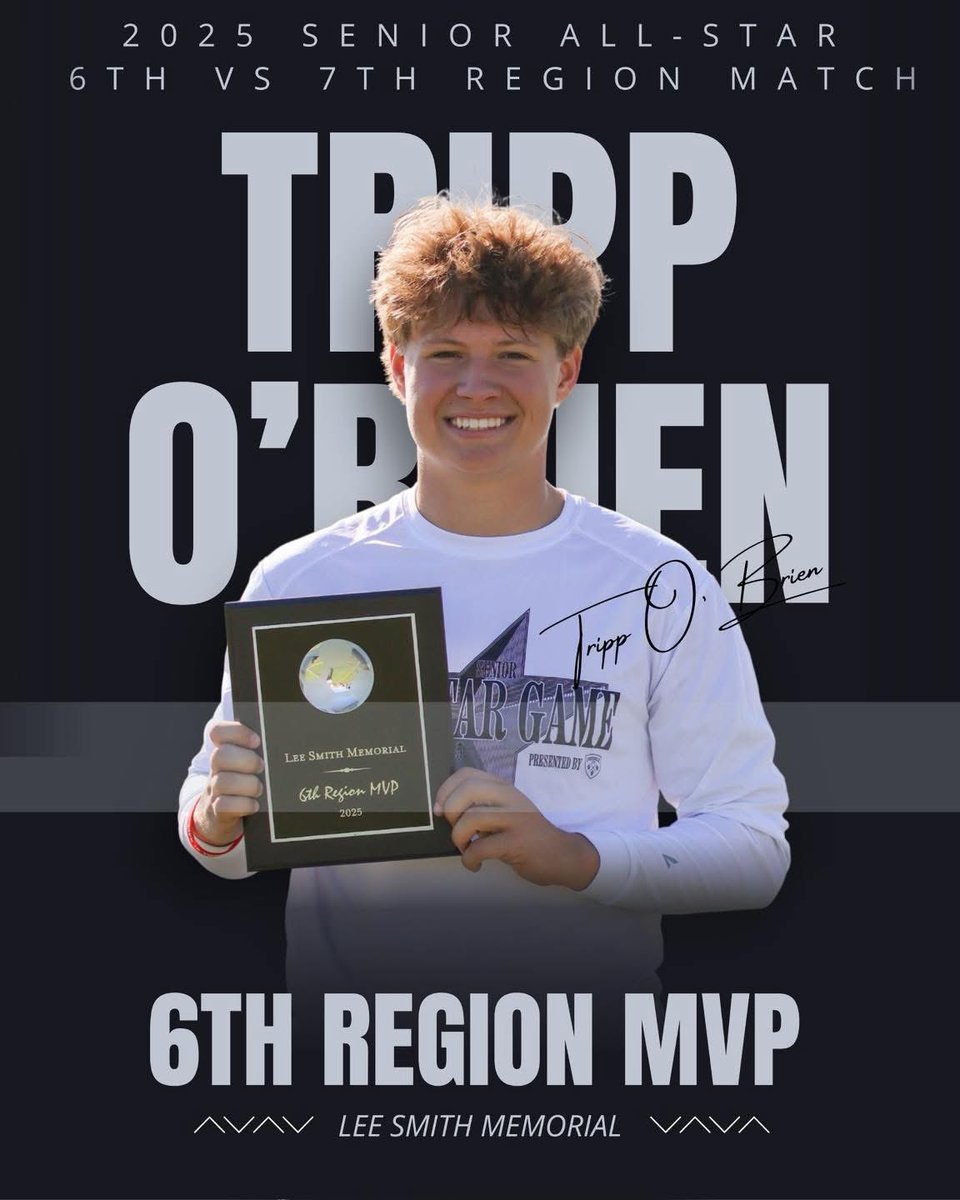 BC_Soccer_Boys's tweet photo. Congrats to Tripp and Wyatt on a great game. You made BC proud!

Tripp was named 6th Region MVP as he scored 2 of the 3 goals!

Special shoutout to Kaleb for coming and showing his support. 

Thanks @cmattingly97 for putting together the 6th vs 7th Region Senior All Star Game! https://t.co/kaQSnKgI6b