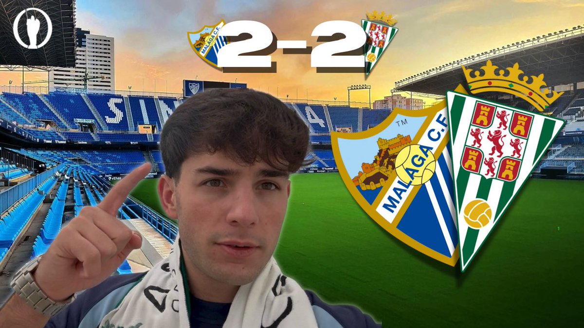🔥 ¡VLOG YA DISPONIBLE!

El CÓRDOBA a la ÉPICA en el MINUTO 100 💚
Vivimos la locura en La Rosaleda… 😱

👉 youtu.be/hsKSjtwbfe4?si…

#MálagaCórdoba #Somoscordobesismo
