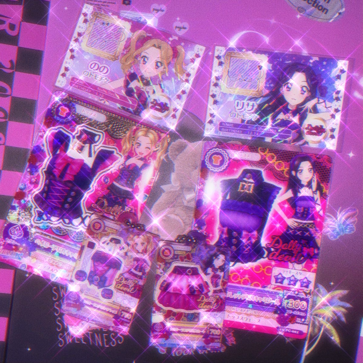 あと最近の写真😹🩷💜
るはなにののリサの服着て欲しいす(T_T)