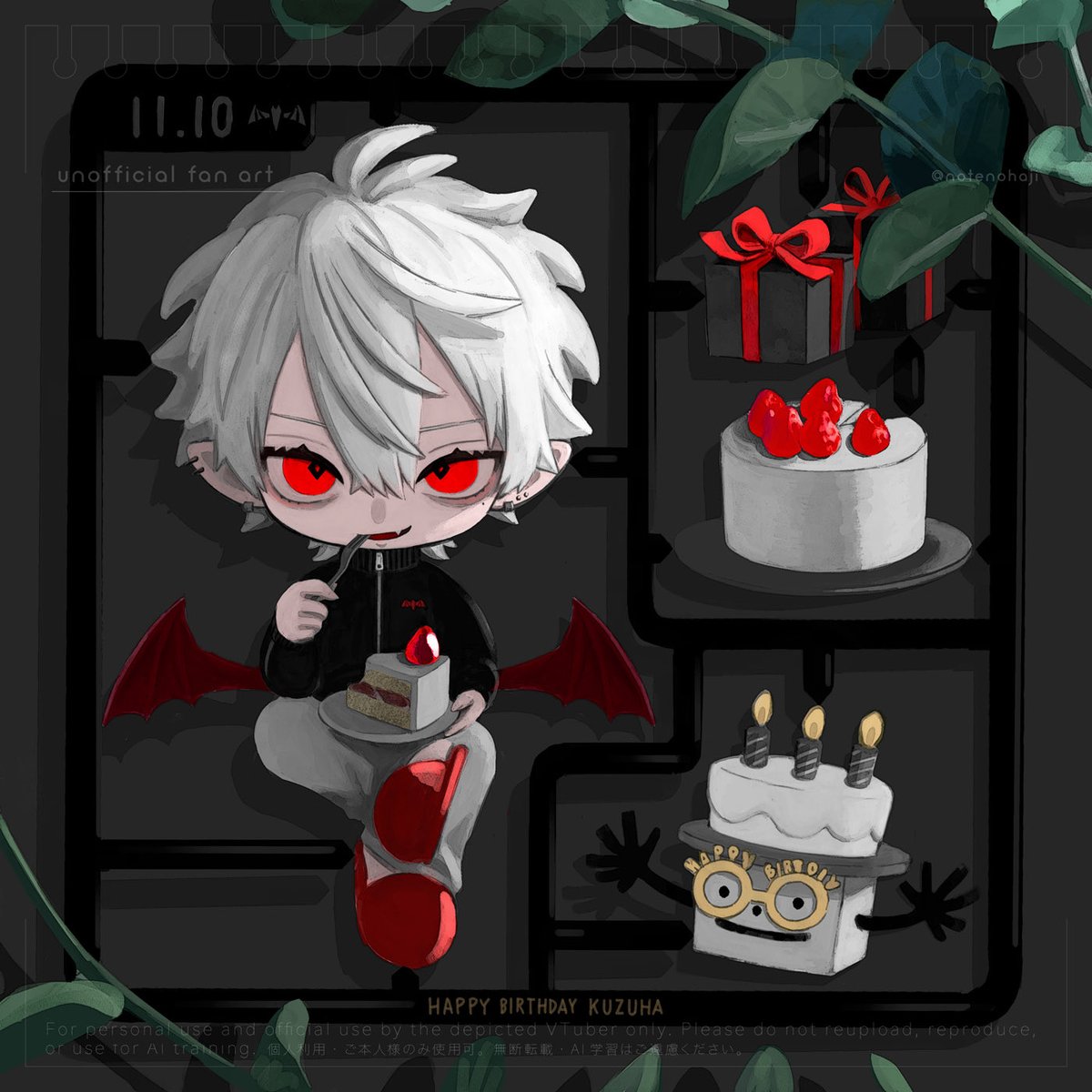 🍴🎂🦇
#KuzuArt #葛葉誕生祭2025