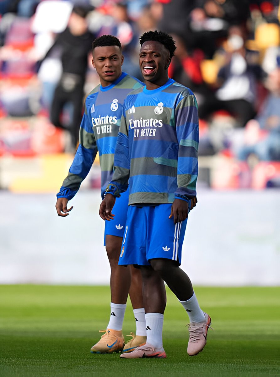 VINÍCIUS JR Y KYLIAN MBAPPÉ 😍🤍🤍