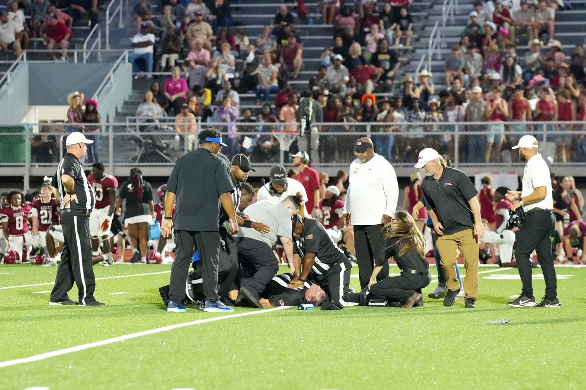 On August 22, <a href="/AHSAAUpdates/">AHSAA</a> official Lew Murphy made a life-saving call.

What started as a normal game under the Friday night lights at Sylacauga High School quickly turned into a critical situation earlier this fall.

Read the NFHS Article: nfhs.org/stories/alabam…