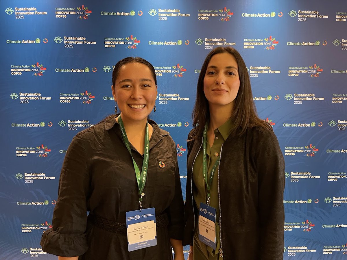 bankimoon_org's tweet image. Great to join with Youth #AgriChampion @IamChiiko the Sustainable Innovation Forum in São Paulo by @Climate_Action_ to discuss regenerative agriculture, scaling climate-resilient tech for young innovators &amp;amp; the partnerships needed to transform #agrifood systems. 🌱