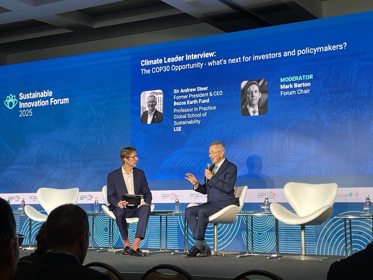 bankimoon_org's tweet image. Great to join with Youth #AgriChampion @IamChiiko the Sustainable Innovation Forum in São Paulo by @Climate_Action_ to discuss regenerative agriculture, scaling climate-resilient tech for young innovators &amp;amp; the partnerships needed to transform #agrifood systems. 🌱