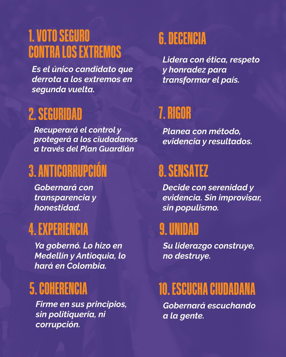 10 #Razones para #Amarte #Colombia...
Conocerte, enamorarte
Comprenderte, valorarte
Respetarte y consentirte
Extrañarte y pensarte
Serte fiel y tenerte
Diez razones para amarte lo juro mi amor 🎶 #AdelanteConFajardo
