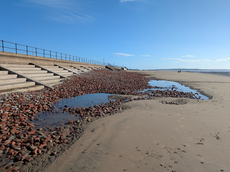 Contractors are removing rubble from the beach &amp; returning it to the “Blitz Beach” area north of Hall Road Crosby to help restore the site. Please follow onsite directions while this work is carried out. 
Please direct queries to Green Sefton 0151 934 2961.