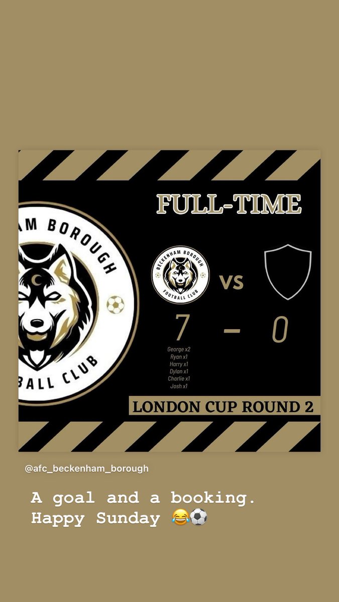 AFC Beckenham Borough tweet media