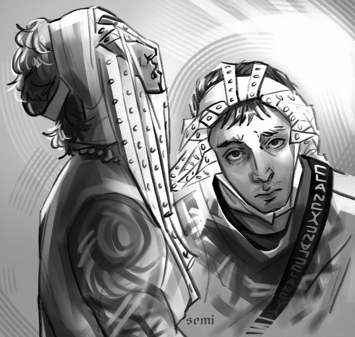 bleedin right before the lord #cliqueart