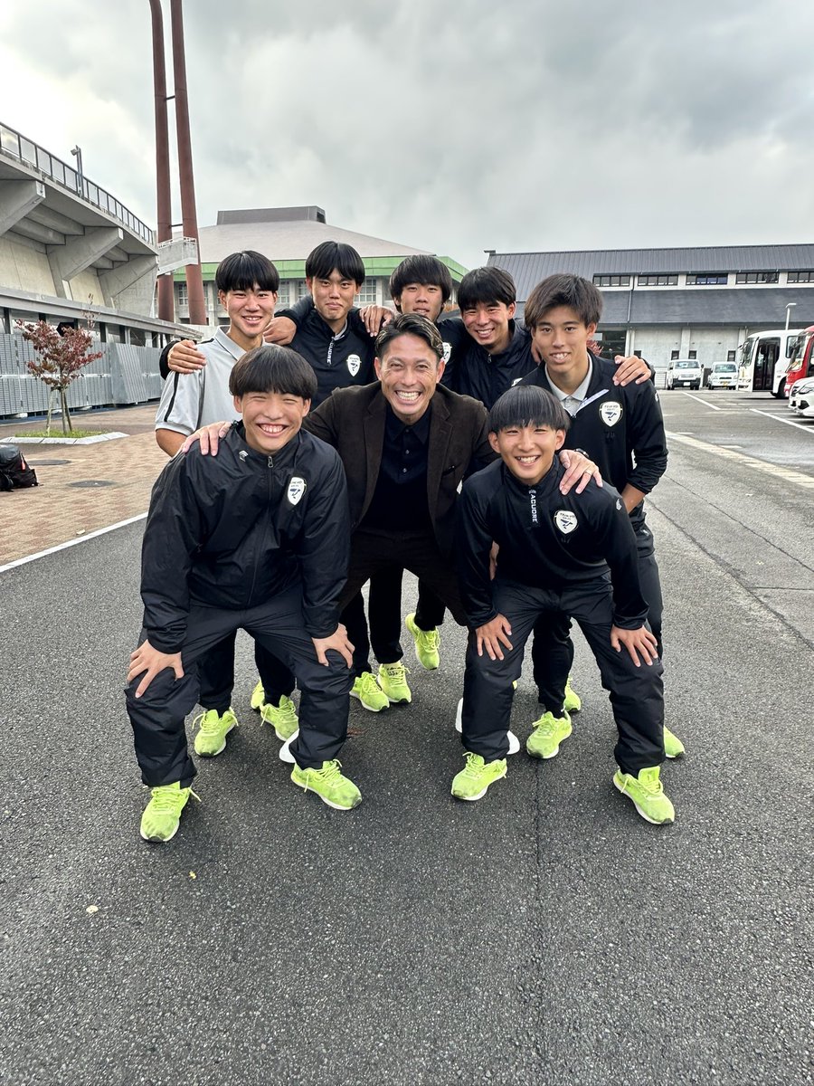 帝京第五高校サッカー部2年生の選手たち😁 来年はみんなが主役だ！