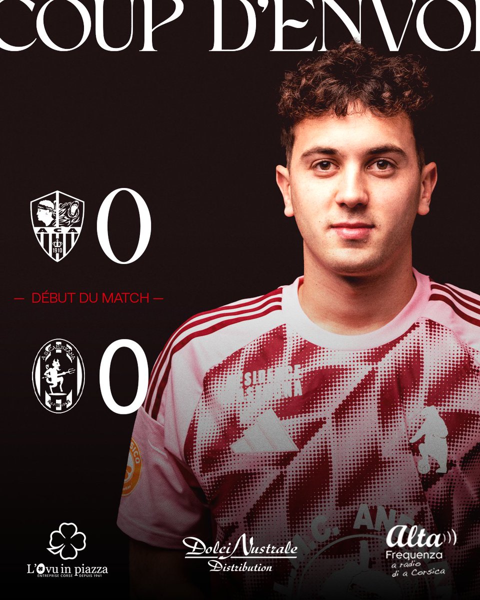 Le match a débuté au Stiletto !

Forza ACA !