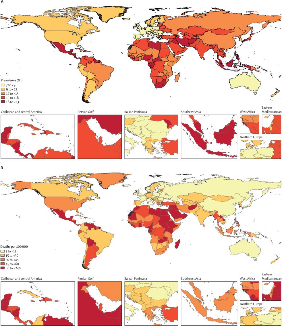 The number of adults living with chronic kidney disease #CKD has more than doubled since 1990, reaching nearly 800 million worldwide.

The findings published <a href="/TheLancet/">The Lancet</a> come from the Global Burden of Disease (GBD) 2023 study, which tracked CKD trends among adults age 20 years and