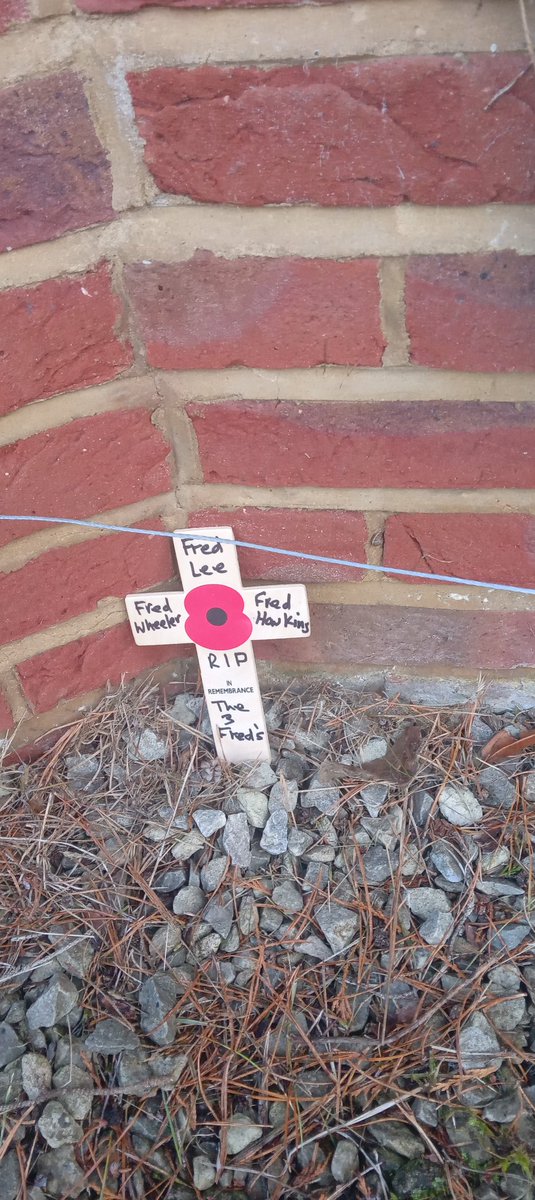 A wreath laying ceremony took place this morning at the Surrey Normandy Veterans memorial at Deepcut.