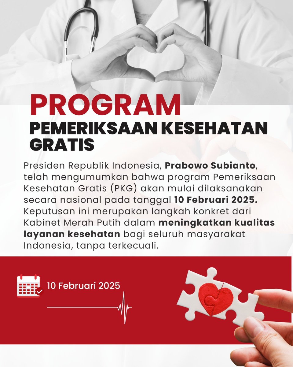 ArifaNidya's tweet image. #PemeriksaanKesehatanGratis #PrabowoSubianto #ProgramKesehatan #ProgramIndonesia