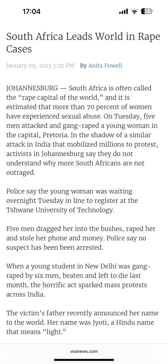 reesupremacy's tweet image. This is a very idiotic take. If you want hearts and colours for other national issues, then start them yourself. But what you won’t be ignorant to is the fact the South Africa is the rape capital of the world. 

It’s not an issue of gender wars. It’s a war against women’s bodies