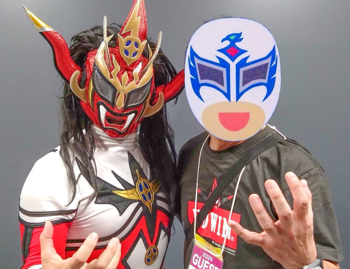 ligermask's tweet photo. 11月10日、ライガーさんお誕生日おめでとうございます🎂

引退後も世界を飛び回るご活躍、素晴らしいです👏

#ライガー 
#獣神サンダー・ライガー 
#獣神サンダーライガー 
#獣神 
#liger
#lyger 
#jyushinthunderliger #jushinthunderliger https://t.co/gvf0kRdInh