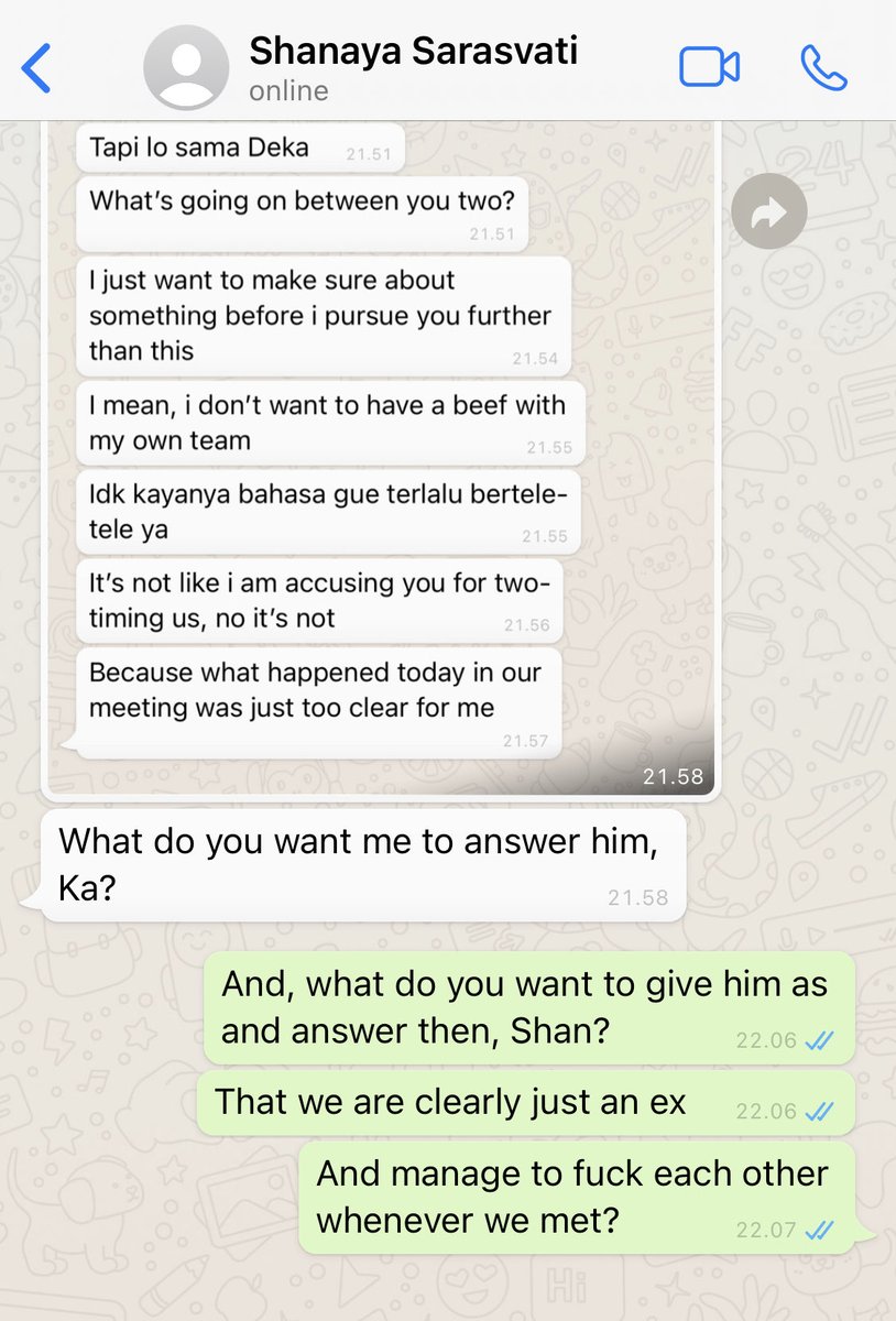 RRubyverse's tweet image. 264. Kata aku mah tobat ya elu deka 😭