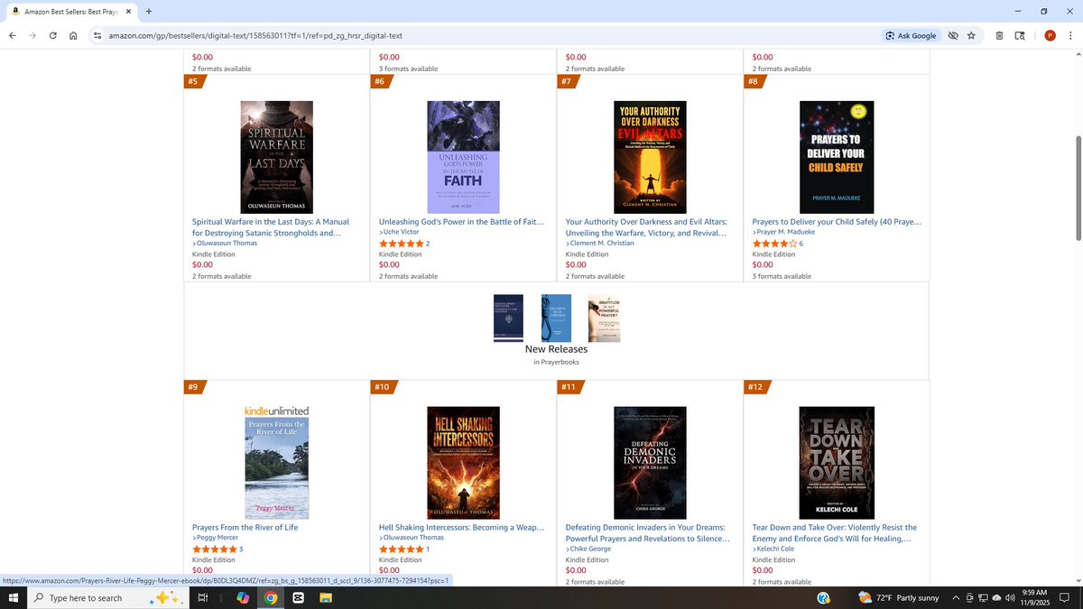 PeggyMercer's tweet image. Giving away good earth!  #BOOKALERT, my prayer book for 12 months,  #PrayersFromTheRiverOfLife (print bestselle) on the #KINDLEBESTSELLER list on Amazon. Download  FREE to Computer, Kindle Reader or swallow it into your stomach.  Don&apos;t go hungry for prayers!  Book is at no. 9…