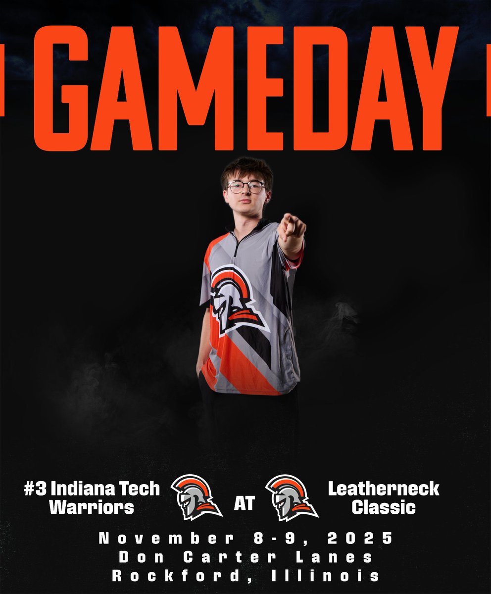 Let’s go Warriors! #5 <a href="/ITechWWrestling/">Indiana Tech Women’s Wrestling</a> battles at the Adrian Open today, while #3 and #9 men’s and women’s bowling compete on day two of the Leatherneck Classic #GoWarriors #WinIT