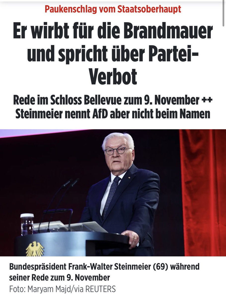 Eines Bundespräsidenten unwürdig.