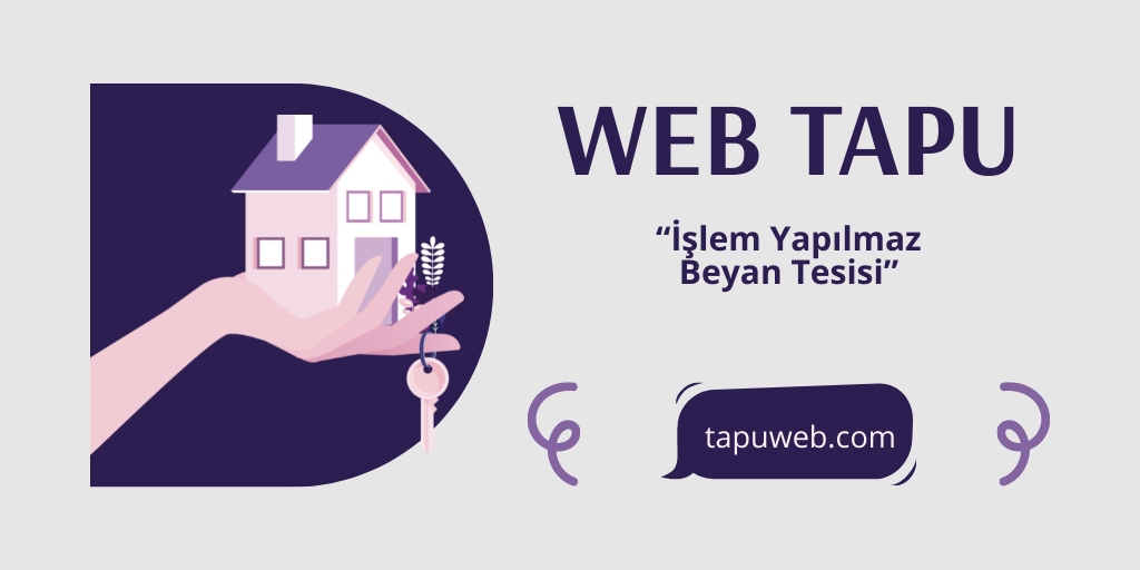 Web Tapu üzerinden "İşlem Yapılmaz Beyanı" tesis ederek taşınmazlarınızı nasıl koruma altına alabileceğinizi biliyor muydunuz?

Siz bizzat gitmeden kimse tapunuzda işlem yapamaz. 

Detaylar ve adımlar yazımızda: tapuweb.com/web-tapu-islem…

#WebTapu #Tapu #Emlak #Gayrimenkul #TKGM