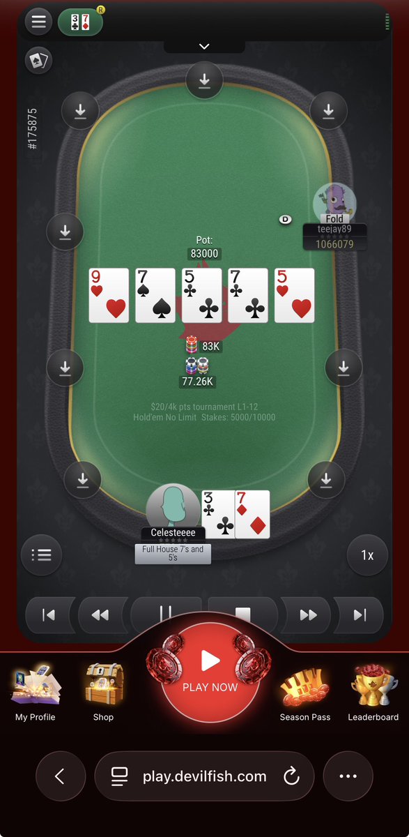 Chi_c_hoc's tweet image. Niceee #goodhand #poker @DevilfishPoker_