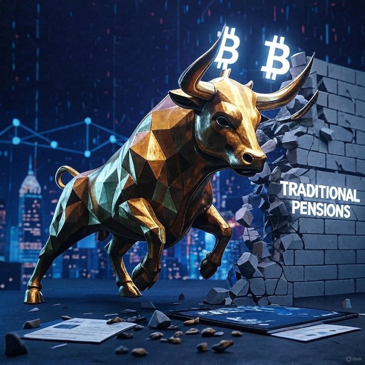 𝐓𝐡𝐞 "𝐒𝐭𝐚𝐭𝐞 𝐨𝐟 𝐭𝐡𝐞 𝐒𝐭𝐚𝐭𝐞" 𝐨𝐧 𝐔𝐒 𝐏𝐞𝐧𝐬𝐢𝐨𝐧𝐬 &amp; 𝐁𝐢𝐭𝐜𝐨𝐢𝐧 

A look at which US public pension funds are adopting $BTC, from pioneering city funds to cautious state-level giants.

It's not one "institutional herd"—it's a few different strategies...

🧵