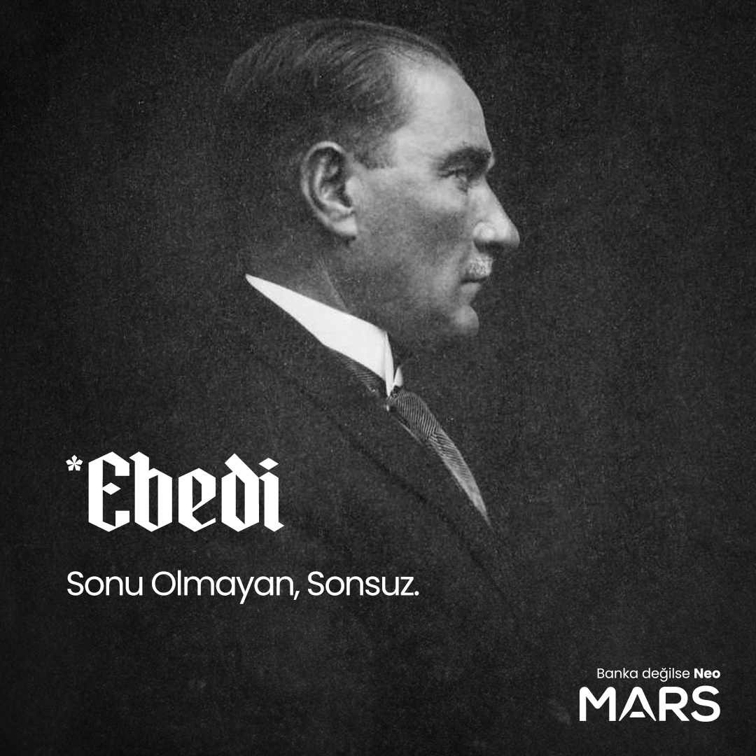 Ulu önderimiz Mustafa Kemal Atatürk’ü saygı, minnet ve rahmetle anıyoruz. 

#10Kasım