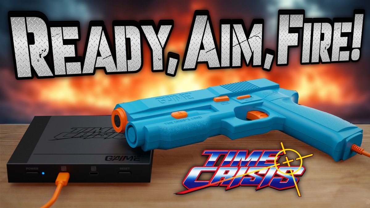 The new G'AIM'E Time Crisis plug-n-play lightgun just hit GXG HQ and we give it a spin to see how well it recreates the arcade shooting experience. <a href="/MyGAIME/">G'AIM'E</a>  genxgrownup.com/gaime
WATCH: youtu.be/Ux_Wdl2c7yI