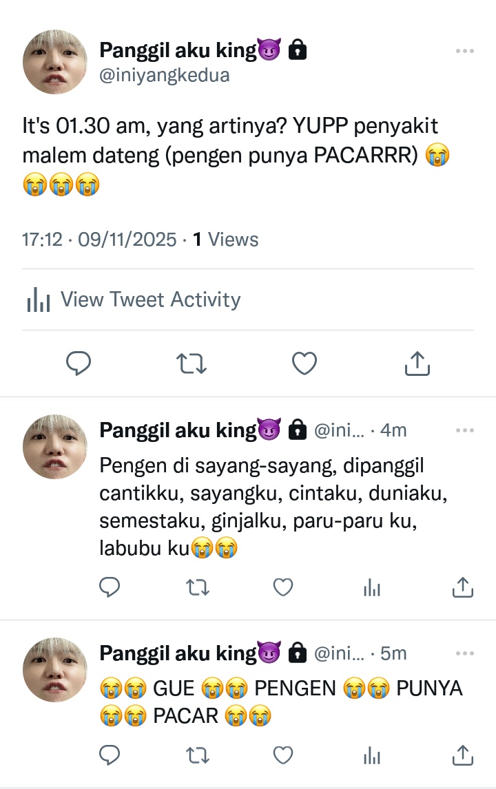 Secarikraasa's tweet photo. NOMIN PROMPT 

; Your Delivery Message 

Bagaimana jadinya ketika sebuah pesan singkat — titipan menfess yang dikirim untuk dipost di base — yang awalnya tak lebih dari sekadar dikirim tanpa tujuan apa pun, tiba-tiba membuat dua orang asing menjadi sepasang kekasih? https://t.co/Yt8Cz2QRBw
