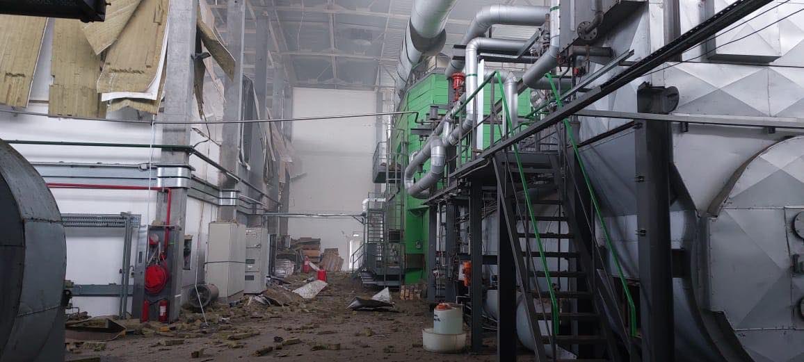 The russian bastards have destroyed Ukraine's first large biomass power plant with "Shahed" drones.

The "Clear Energy" power plant was built in 2016.