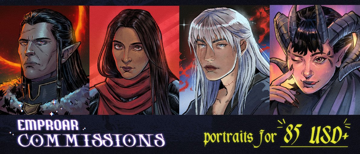 👑emp.roar⚡COMM OPEN! tweet media