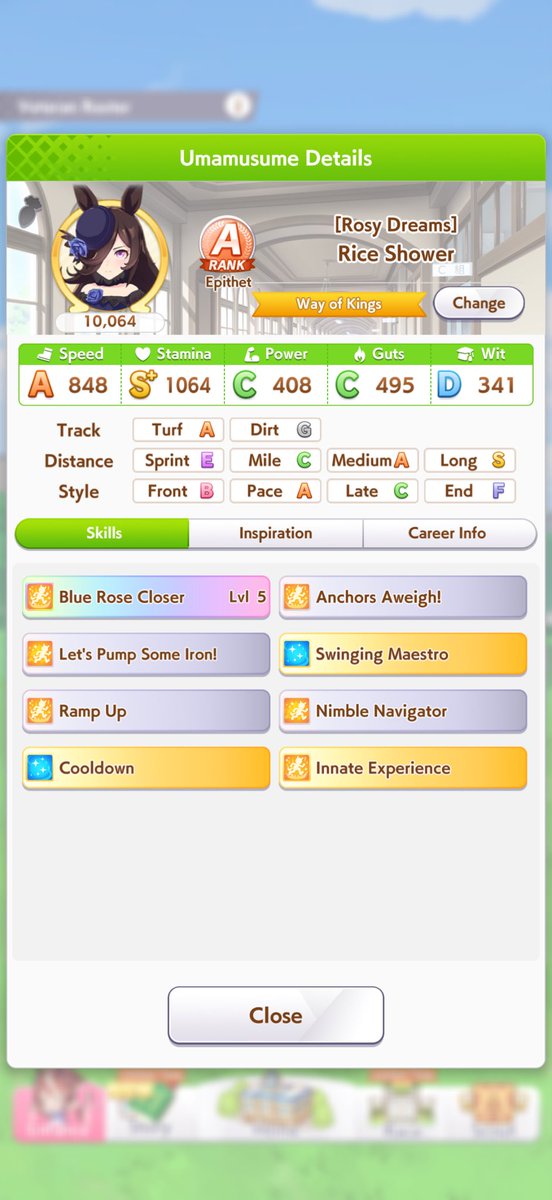 onideth's tweet photo. @vodkalover52 I’ve had her my first day playing and she finally won on my birthday 😭😭 https://t.co/7lZGZZeHmC
