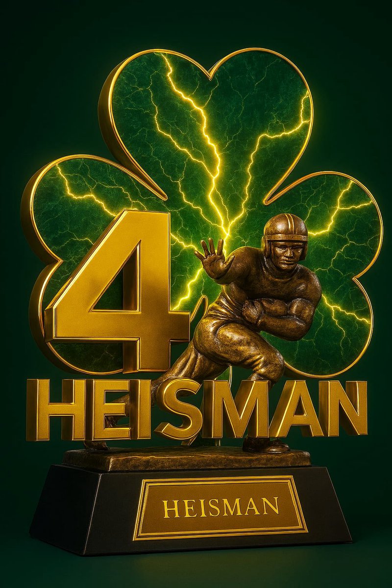 If you’re not on board, you’re not paying attention. JLove is the best player in college football! 
#Love4Heisman ☘️💚