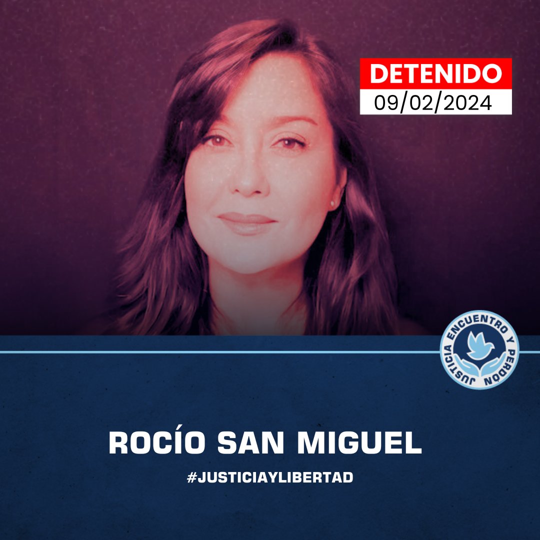 Desde el 9 de febrero de 2024, la defensora de derechos humanos Rocío San Miguel permanece detenida arbitrariamente en Venezuela, en condiciones que desconocen de manera abierta las garantías del debido proceso.     

A pesar de no haber sido condenada, Rocío San Miguel ya sufre