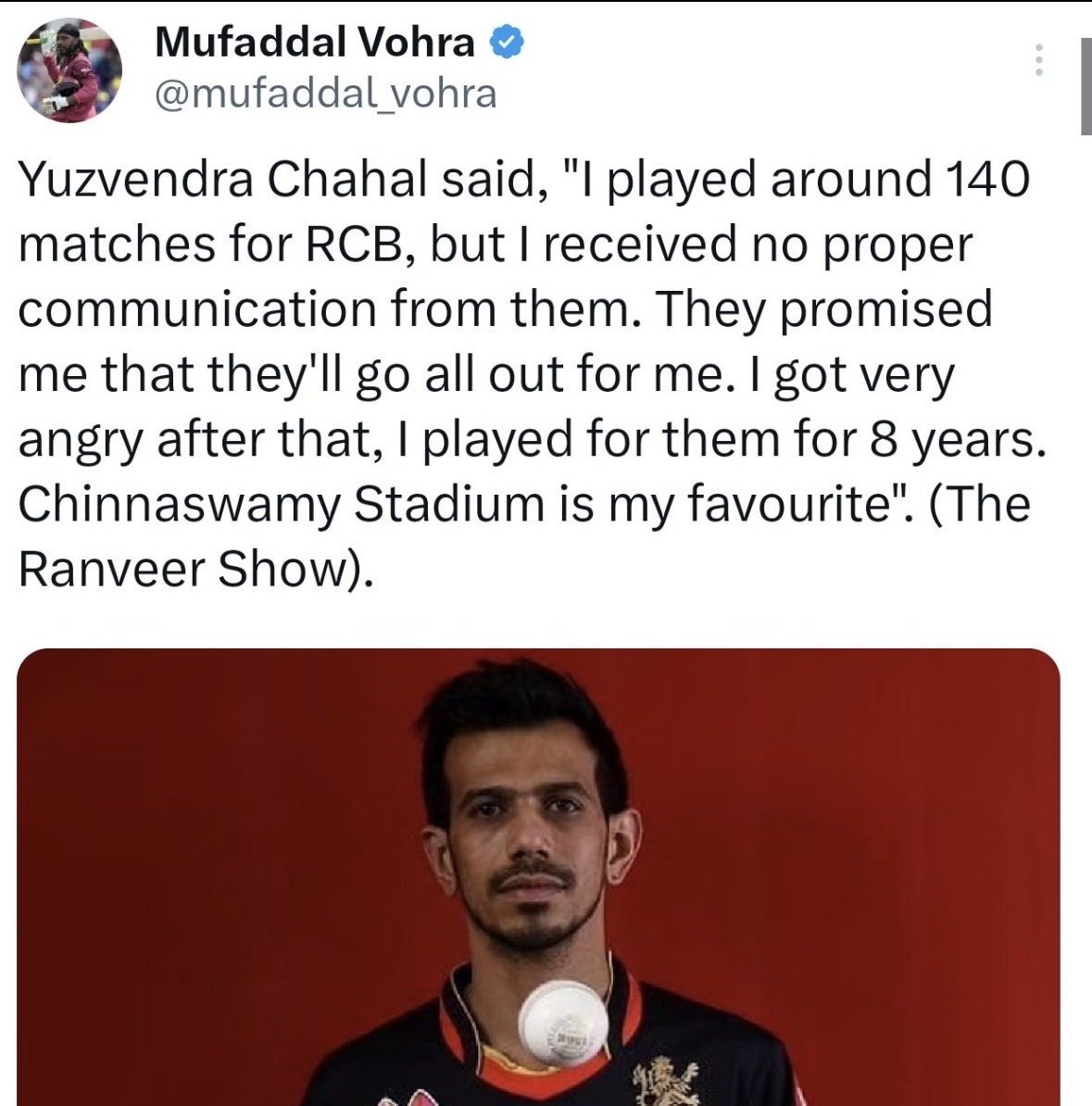 Heard RCB dogs are talking about Loyalty