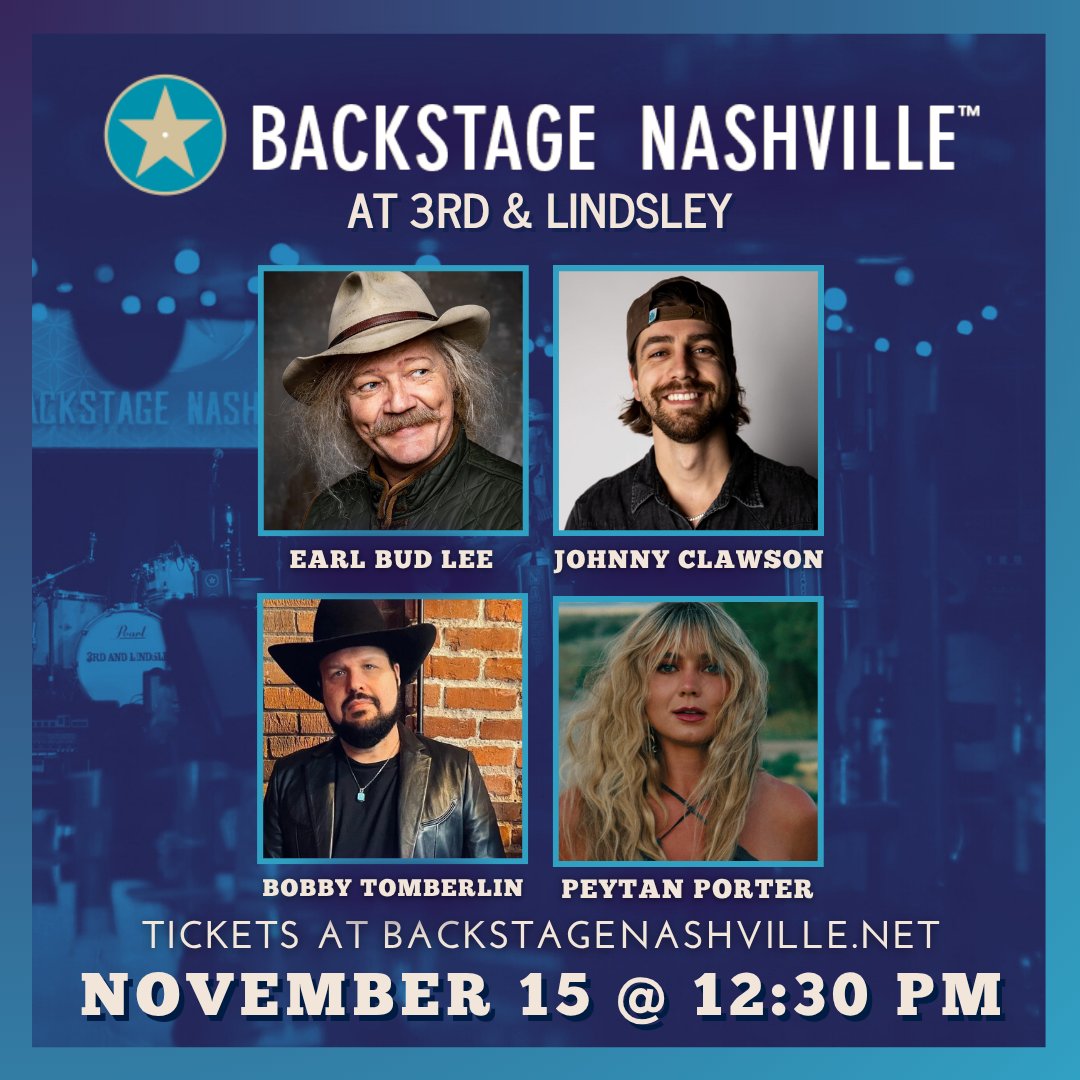Backstage Nashville™ tweet media