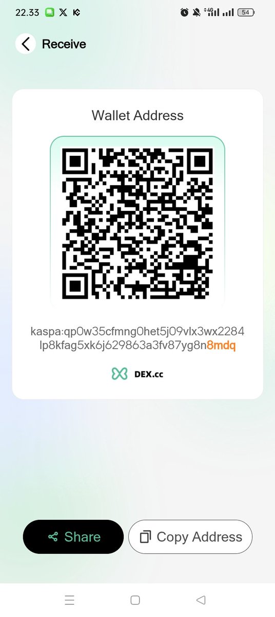 hamkasamida's tweet photo. @dexcc_official Done 
@alkomaroL @joni37585877 @marinseni59 

kaspa:qp0w35cfmng0het5j09vlx3wx2284lp8kfag5xk6j629863a3fv87yg8n8mdq https://t.co/W1H1eIII67