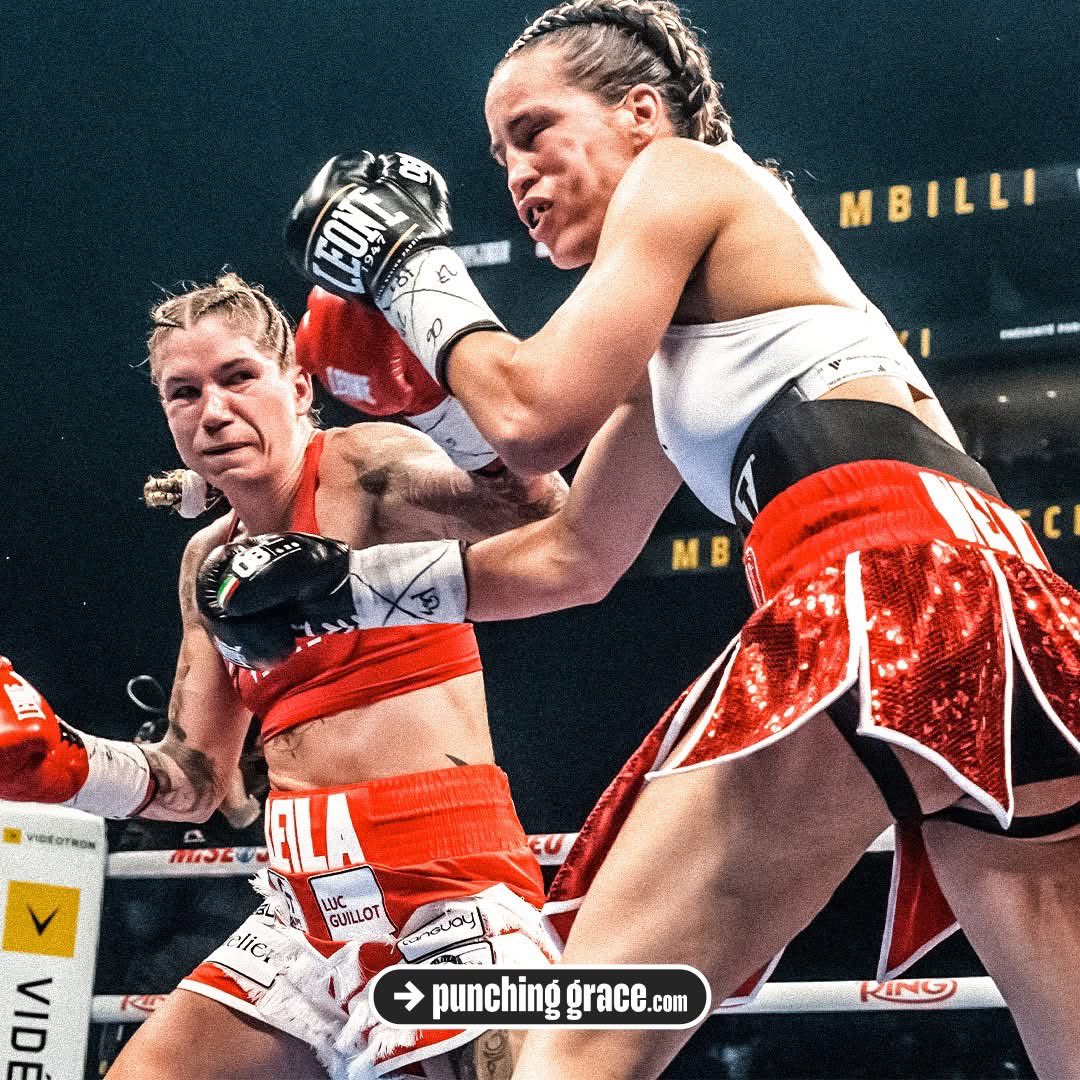 Punching Grace tweet media