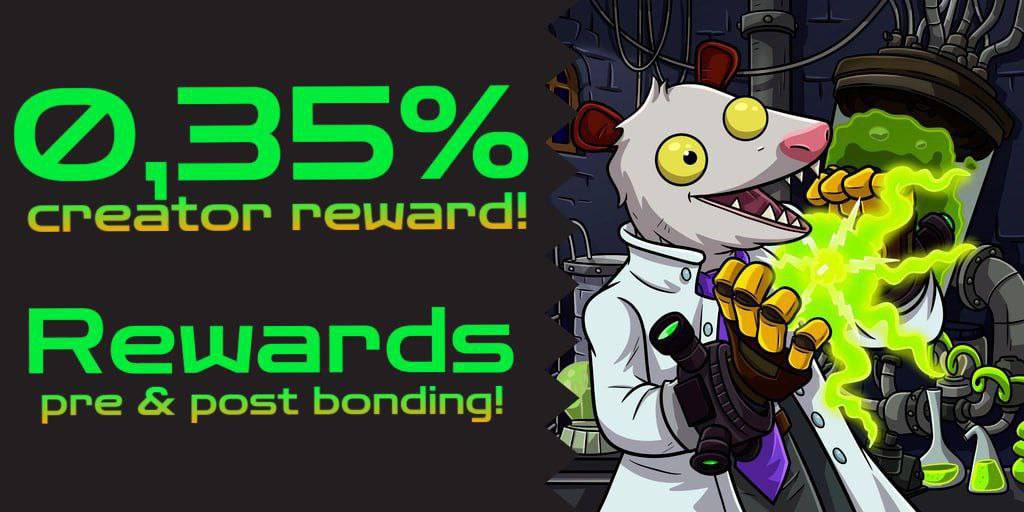 CS_Forward247's tweet image. The new solana launchpad Possumlabs.wtf has arrived!

✅ Launch in SOL or USD1 pair
✅ Customizable bonding treshold and total supply
✅ Revenue Share
✅ Launch on the platform or using @possumlabsbot

▫️ Extra launch alerts on @possumlabs @wtftrending @possumchillin