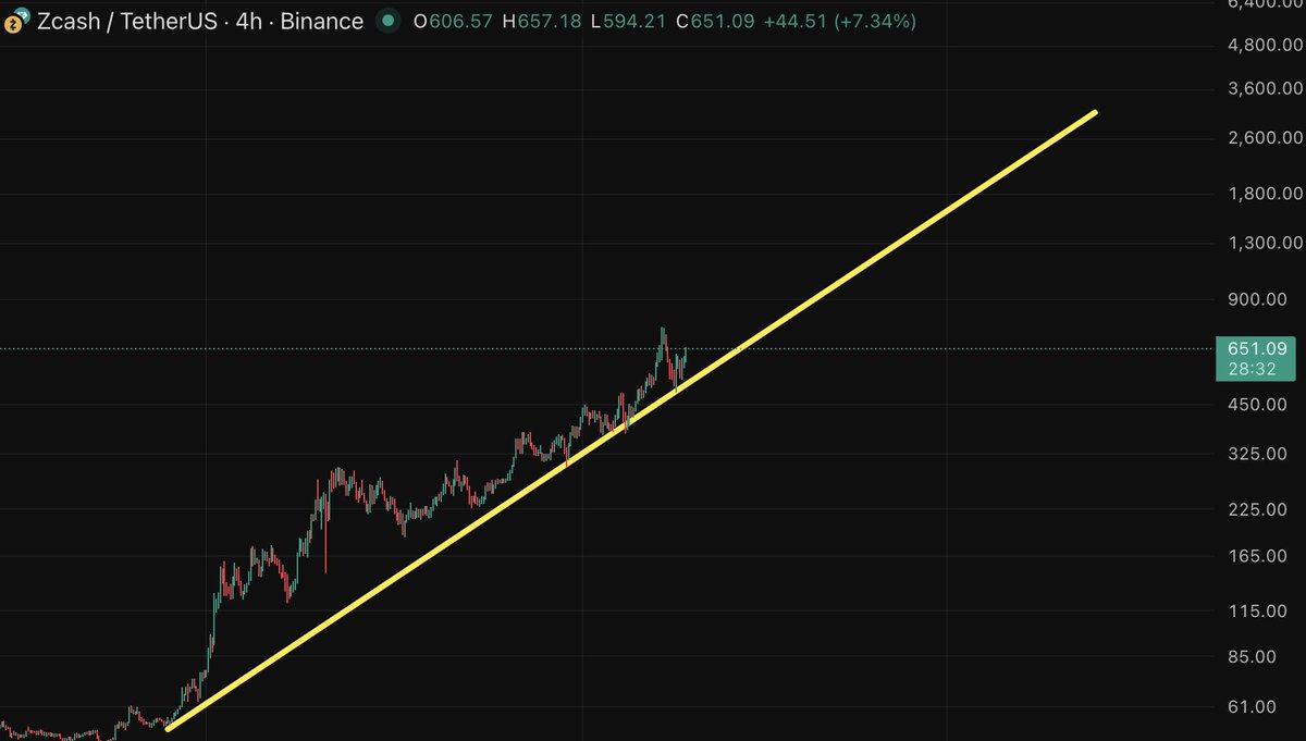 $ZEC looks unstoppable.

You just can’t fade the fact that is going to be the fastest token to $100 BILLION market cap.

Dont fade privacy coins.

I’ll give away $15,000 worth of #Zcash, Just retweet and follow to win🚀
