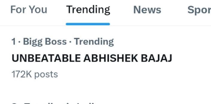 AbhishekSuperma's tweet photo. Congratulations for 170k let's go for 200k in 20 min 

UNBEATABLE ABHISHEK BAJAJ https://t.co/WIG1a0NwtG