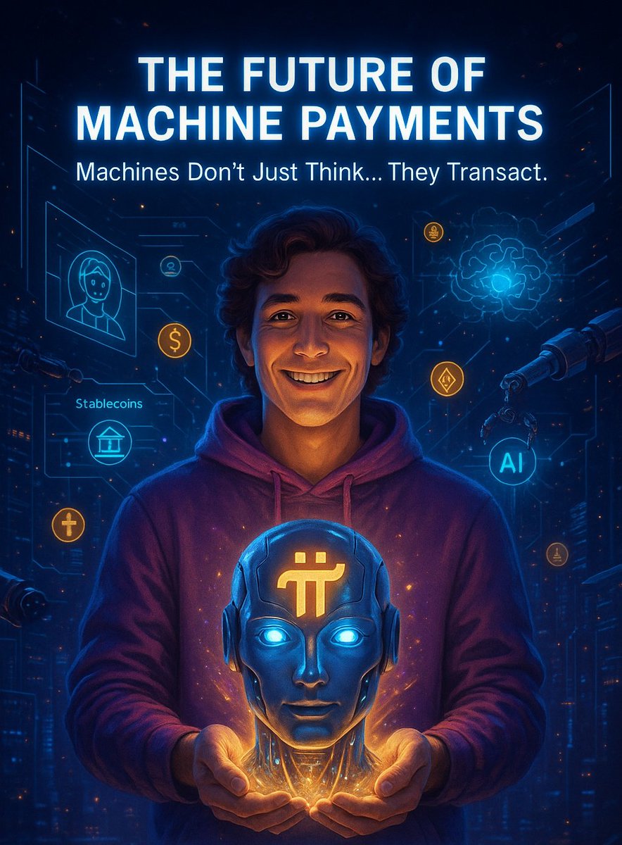 🚀 The Future of Machine Payments is Here! 🤖💰
Machines don’t just think anymore… they transact. 🌐⚡

🔥 Experience the revolution where AI meets blockchain — powered by Pi Network × OpenMind.
✨ Smarter, faster, and decentralized.

🌎 Join the movement 👉