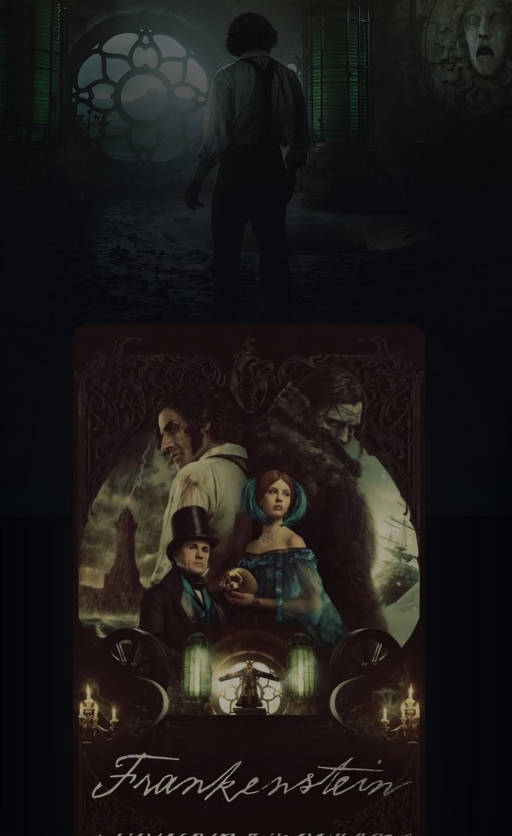 key_franco's tweet photo. Guillermo del Toro's Frankenstein is a hauntingly beautiful, visually sumptuous gothic drama that prioritizes the Creature's profound heartbreak and yearning over conventional horror.

GO. WATCH. IT. NOW. https://t.co/taOW9ihADK