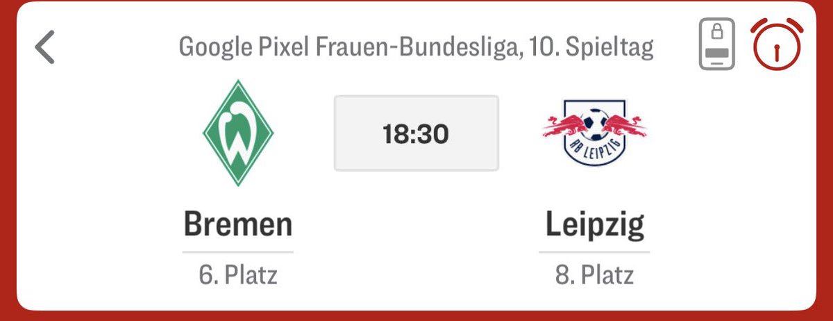 Bin gespannt. #svwRBL
Leider nicht vor Ort. Schwiegermutter lädt zum Abendessen.🫡